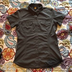 Eddie Bauer Women's Grey Blouse